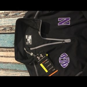 Northwestern Football Underarmour quarter zip